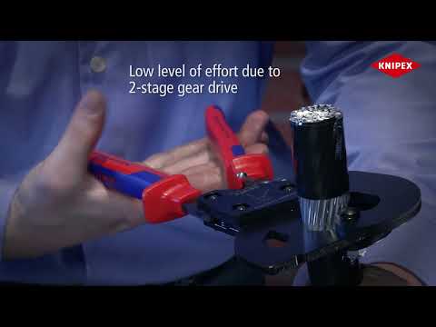 ACSR Cable Cutter (ratchet action) For cables with a steel core video