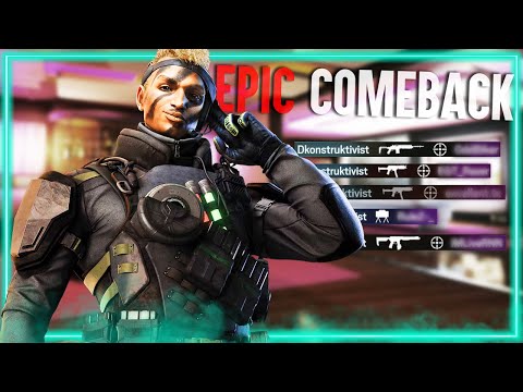 SCHAFFEN WIR DIESES KRANKE COMEBACK?! 🔥 | Rainbow Six Siege