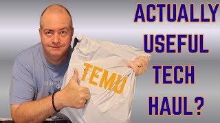 Actually Useful Tech? My 9 Item Affordable Tech Haul from TEMU!