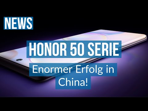 HONOR 50, 50 SE und 50 PRO | Enormer Erfolg in China!! Android 11, 120Hz, 108MP Kamera