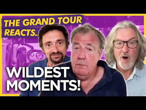 Clarkson, Hammond and May React to WILDEST moments of The Grand Tour