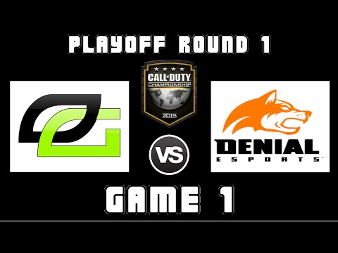 COD Champs 2015: OpTic Gaming vs Denial - GAME 1 - WB Round 1