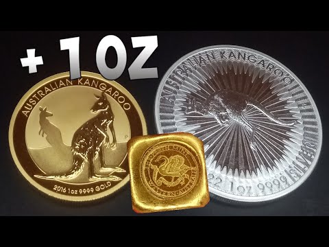 1oz Gold Coin - Australian Kangaroo And The Story Of My First Gold Coin