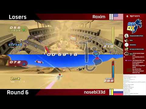 FBOpen13 | Roxim vs nosebl33d | Losers Round 6 | Sonic Riders DX 1.0.1 Online Tournament