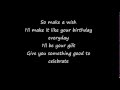 Katy Perry Birthday Lyrics Clean