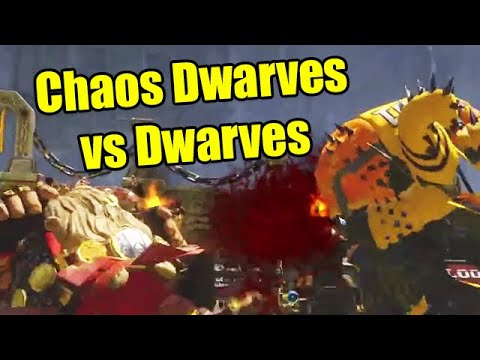 Chaos Dwarves vs Dwarves (Week 6): Season 14 Crendorian Blood Bowl League