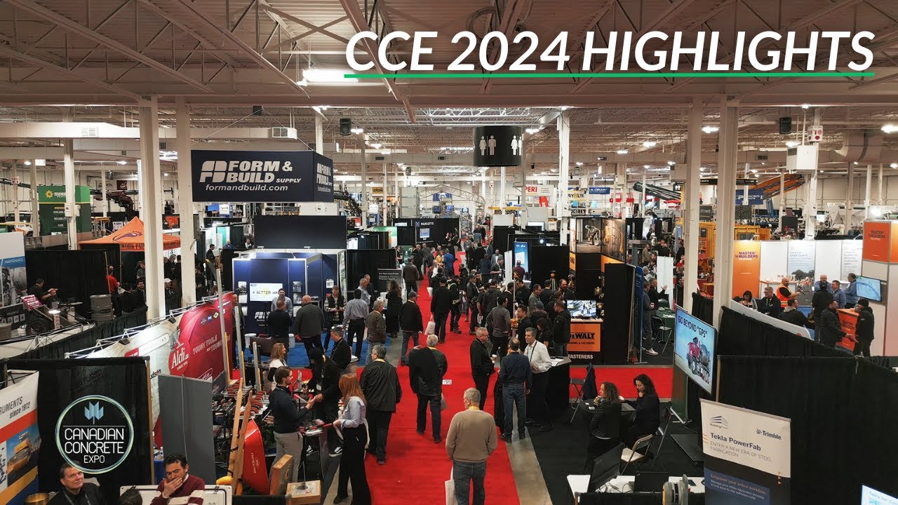 Canadian Concrete Expo 2024 Highlights at a Glance