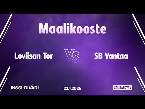Maalikooste: Loviisan Tor - SB Vantaa (Inssi-Divari M)