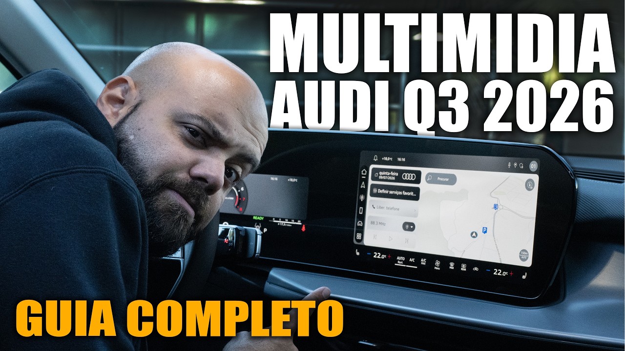 Guia Completo: CENTRAL MULTIMÍDIA do Q3 2026, tudo sobre a MMI da AUDI