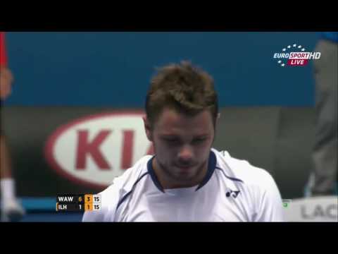 Stanislas Wawrinka vs Marsel Ilhan Australian Open 2015 R1 Highlights HD