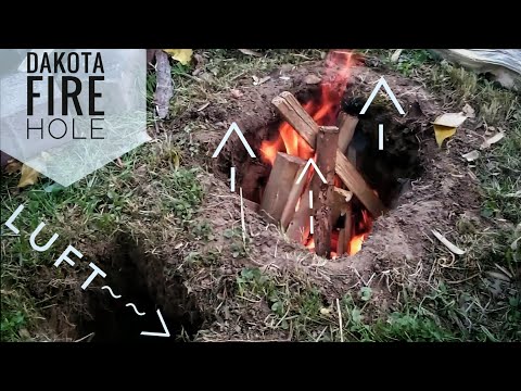 Bestes Kochfeuer fürs Camp-Dakota Fire Hole (rauchfrei, effizient)