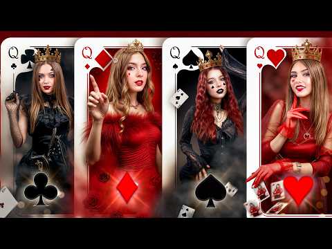 ¡Reina de Picas, Corazones, Tréboles y Diamantes! Entré al País de las Maravillas en la Vida Real