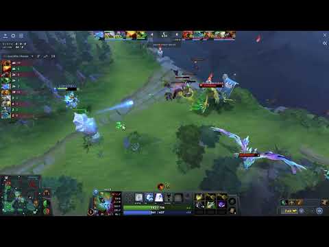 How to lane mid puck (Noone) vs dragon knight - Dota 2