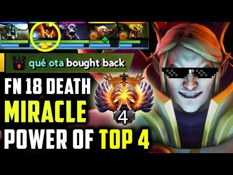Miracle Invoker GOD -Vs Fn 18 Death Shadow Fiend Power Of Top 4 This Is How You Tilt 7.19 Dota 2