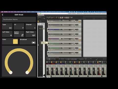 Expanded Midi Keyboard Capability with Knob Lab and Reaper