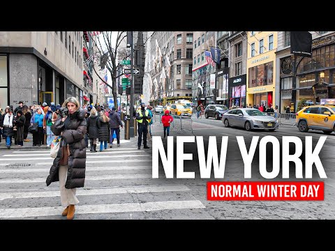 NEW YORK, USA 🇺🇸 Christmas in Every Street | 4K Walking Tour