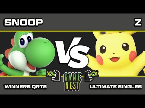 Game Nest Smash It Up: Z (Pikachu) vs Sugoi | Snoop (Yoshi) - Winners Qtrs