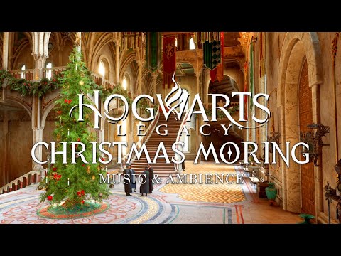 Hogwarts Legacy -Cozy Christmas Morning - Calming Harry Potter Music & Fall Ambience