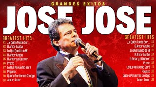 José José 40 Exitos Romanticos De Ayer 💖 Sus Mejores Canciones Inolvidables de Jose Jose  #JOSEJOSE