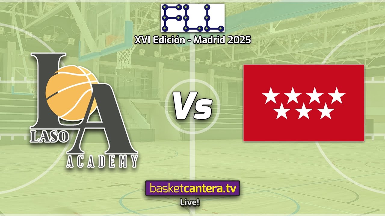 U15M P. LASO ACADEMY vs U14M SELEC. MADRID. Torneo Cadete-Sub15 de la FLL 2025