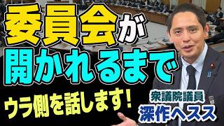 委員会が開催されるまで 理事・筆頭理事って何？リジコン・ヤリコンとは？【国民民主党】深作ヘスス