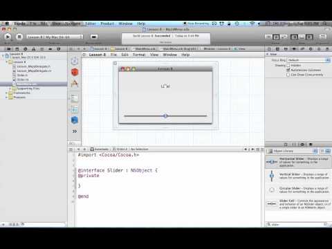 Cocoa Programming L8 - NSSlider