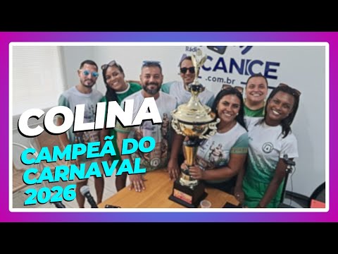 G.R.E.S. União da Colina - Campeã do Carnaval 2026 em Além Paraiba/MG