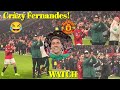 Cràzy!😂 See What Bruno Fernandes Did As United Fans Song Martial & Varane Name At FT | Manchester
