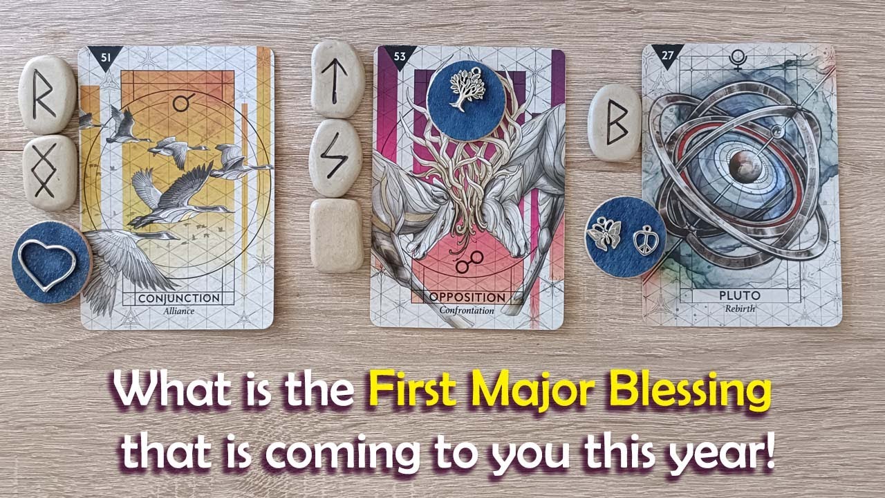 What is the first major blessing that is coming to you this year!💖💖💖❓#pickacardtarot