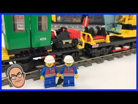 LEGO TRAIN 4552 CARGO CRANE from 1995