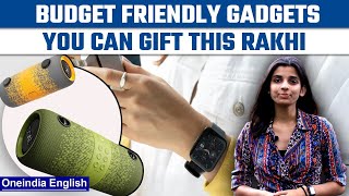 Top 5 Raksha Bandhan gifts| Rakhi gift suggestions | Tech gifts for Rakhi | Oneindia News *Tech