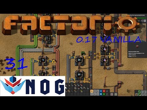 Factorio 0.17 Vanilla Ep31 - Solar Panels & Accumulators - Gameplay, Lets Play