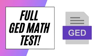 Download lagu GED Math Practice TEST! mp3 Download lagu GED Math Practice TEST! mp3