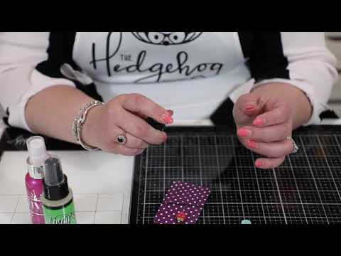 Two Minute Tip - One tip every crafter needs to know to work with spray inks - NO MORE CLOGS