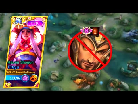 HOW TO COUNTER HARD HERO IN EXP LANE USING FREYA??? | WATCH THIS | FREYA BEST BUILD 2023 | MLBB