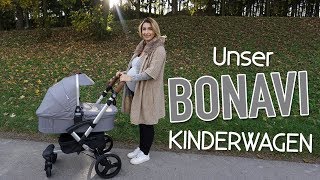 Unser Bonavi Kinderwagen | 2 in 1 Kombikinderwagen | Aufbau & Vorstellung | DIANA DIAMANTA