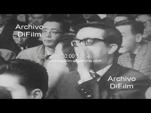 Boxing: Nicolino Locche wins the World Welter Juniors title in Japan 1968 ARCHIVE FOOTAGE