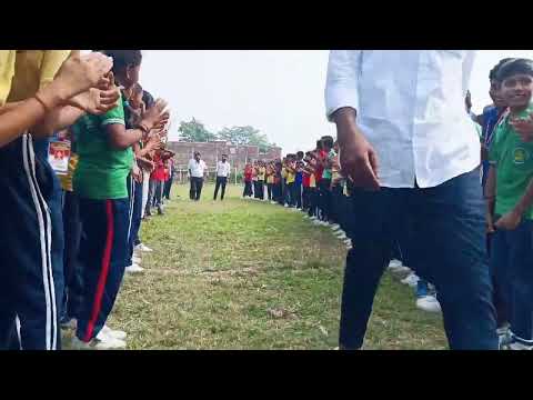 On sports day Celebrating S.L.D.Oxford public school Ramkola kushinagar.