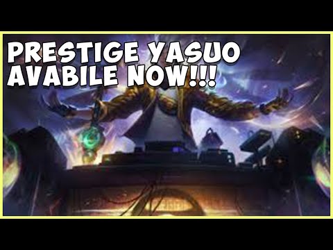 PRESTIGE TRUE DAMAGE YASUO NOW AVABILE!!