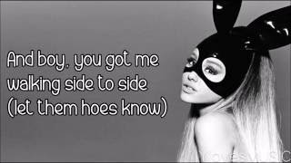 Video thumbnail of "Ariana Grande ft. Nicki Minaj - Side To Side (Lyrics)"