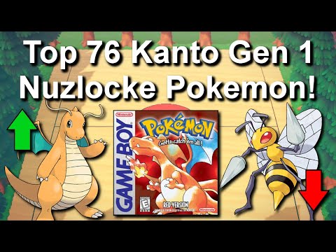 Top 76 beste Kanto Nuzlocke Pokemon aller Zeiten! (XXL Special)