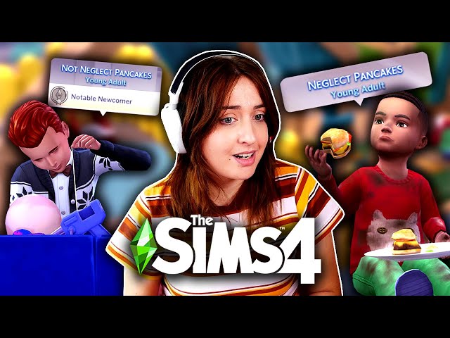 Eksperimen kembar Sims 4 menguji apa yang terjadi jika Anda mengabaikan satu anak