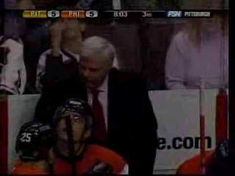 Maxime Talbots 1st NHL-goal against flyers