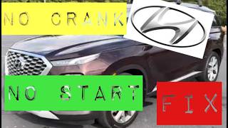 2021 HYUNDAI PALISADE Won't Start, NO CRANK....EASY FIX