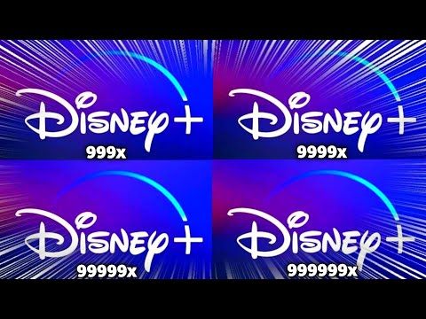 Disney Plus Into Logo Going 999999x Speed Insane