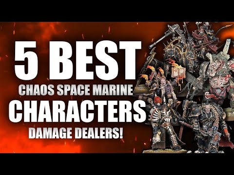 TOP 5 Most Powerful Chaos Space Marine Characters