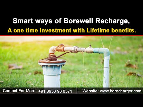Smart ways of borewell recharge | A one time investment with lifetime benefits #borecharger