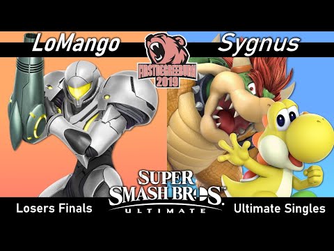 FirstDegreeBurn 2019 - LoMango (Samus) vs Sygnus (Bowser, Yoshi) Losers Finals | SSBU