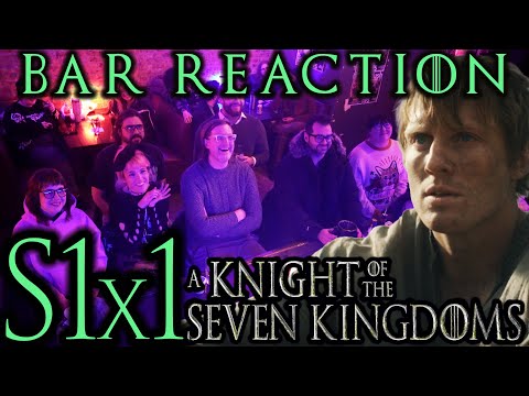 The Bar is SWOONing! 🔥 A Knight of the Seven Kingdoms S1x1 Bar Reaction!