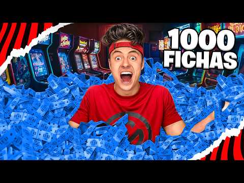 GANHAMOS TODAS AS FICHAS DO FLIPERAMA!